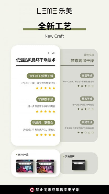 🔥當日發貨🔥日版LEME 樂美加熱煙HNB   通用IQOS，徕米零嘉zero+